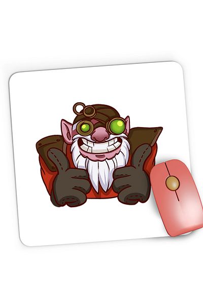 OEM Mousepad Gaming Defense of the Ancients Dota 2 Badass Hero, 21x19 cm