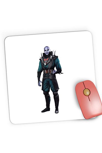 OEM Mousepad Gaming Mortal Kombat Sub-Zero Quan Chi Alliance Green Armour, 21x19 cm