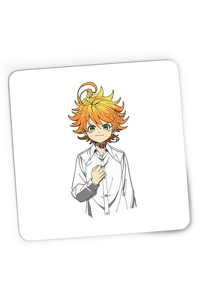 OEM Mousepad Gaming The Promised Neverland Emma 63194 Orfelinat Anime, 21x19 cm