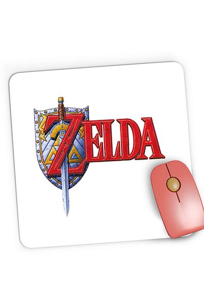 OEM Mousepad Gaming Game Legend of Zelda Logo Emblem, 21x19 cm