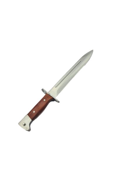 dalimag Cutit Baioneta, Husa, Maner Lemn, 35 cm,