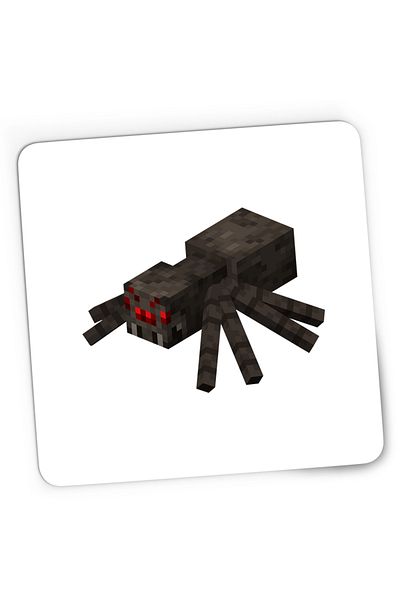 OEM Mousepad Gaming Cave Spider Red Eyes Minecraft, 21x19 cm