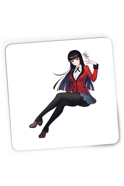 OEM Kakegurui Yumeko Jabami Compulsive Gambler Gaming Mousepad, 21x19 cm