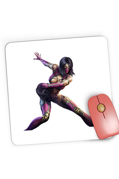 OEM Mousepad Gaming Mortal Kombat DC Universe Mortal BloodRayne Purple, 21x19 cm
