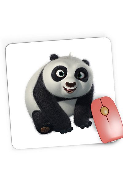 OEM Mousepad Gaming Kung Fu Panda Baby Po Baby Chibi, 21x19 cm