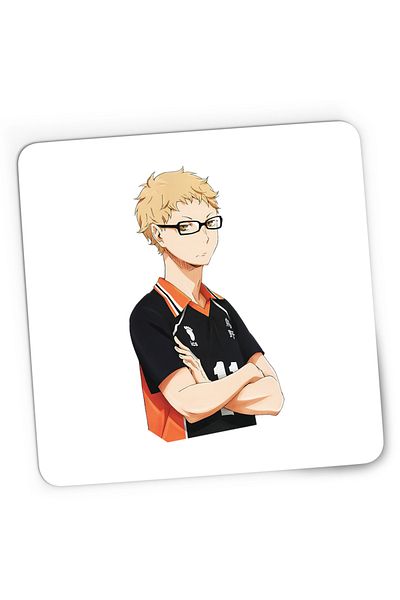 OEM Mousepad Gaming Haikyuu Kei Tsukishima Volei Anime, 21x19 cm