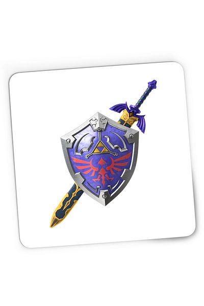 OEM Mousepad Gaming Legend of Zelda Epic Shield Sky Breath, 21x19 cm