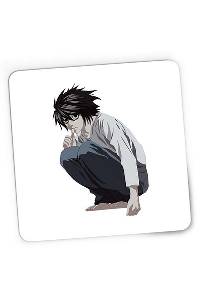 OEM Mousepad Gaming Death Note L Detective Sherlock Holmes Anime, 21x19 cm