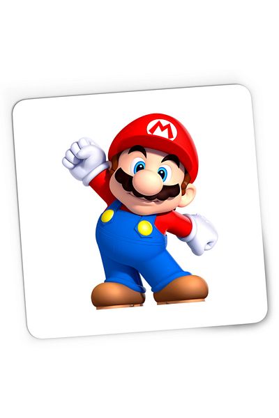OEM Mousepad Gaming Super Mario Bros Superstar Saga 3D Kart, 21x19 cm