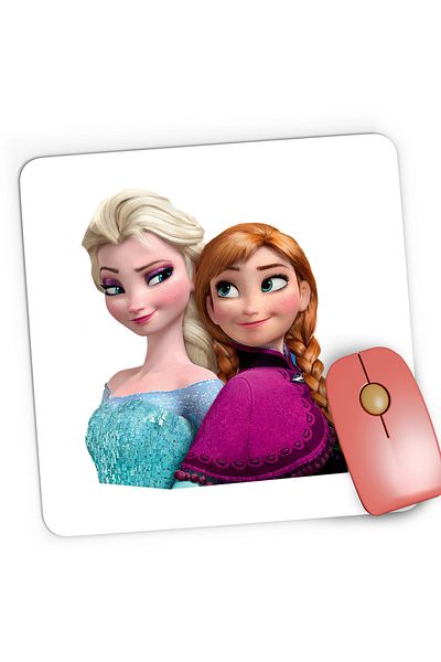 OEM Mousepad Gaming Elsa Frozen Anna Elsa Costum, 21x19 cm