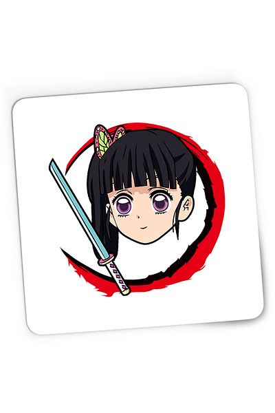 OEM Mousepad Gaming Demon Slayer Kanao Tsuyuri Sabie Katana, 21x19 cm
