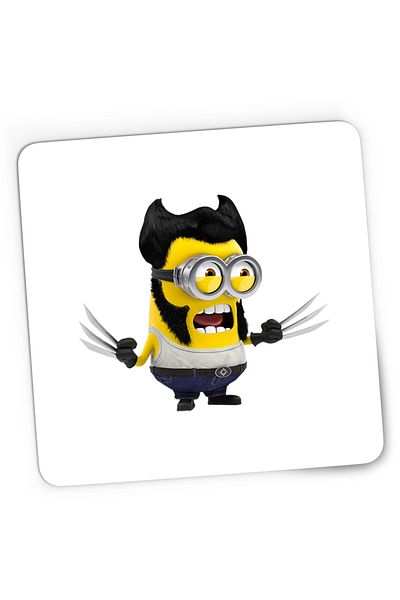 OEM Mousepad Gaming Wolverine Logan X Men Minions Minioni, 21x19 cm