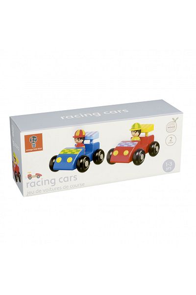 Orange Tree Toys Set de mașini de curse, Orange Tree Toys