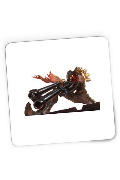 OEM Mousepad Gaming League of Legends Jhin The Virtuoso Youtube, 21x19 cm