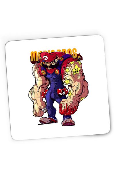 OEM Mousepad Gaming Super Mario Bros Demon Evil Joker Kart, 21x19 cm