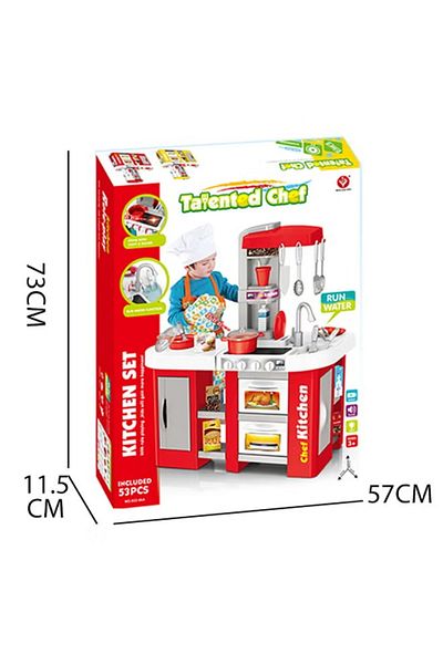 rexa 53-Piece Talented Chef Kitchen Playset 61x33x72.5cm