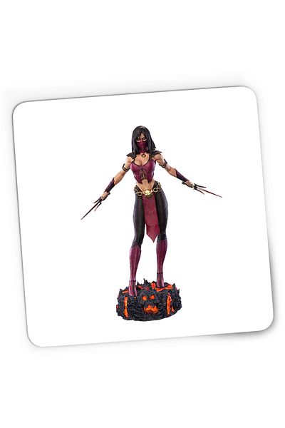 OEM Mortal Kombat Mileena Daggers Ninja Battle Gaming Mousepad, 21x19 cm