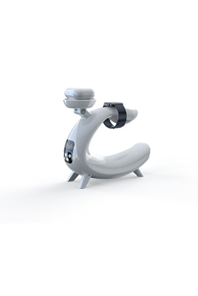 VENTLEX Incarcator Wireless,6 in 1 RGB Fast Charge, Cu boxa incorpoarata, ceas digital, Iluminare, Magsafe