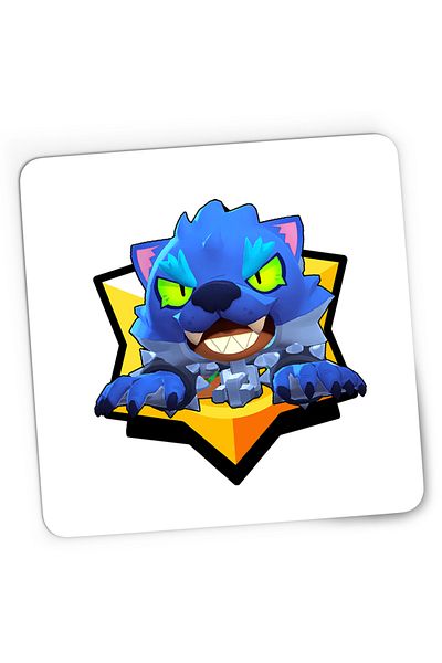OEM Mousepad Gaming Werewolf Brawl Stars Minecraft, 21x19 cm