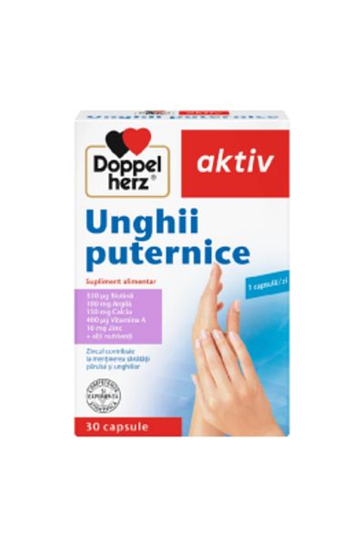 Doppelherz Unghii Puternice, 30 comprimate,