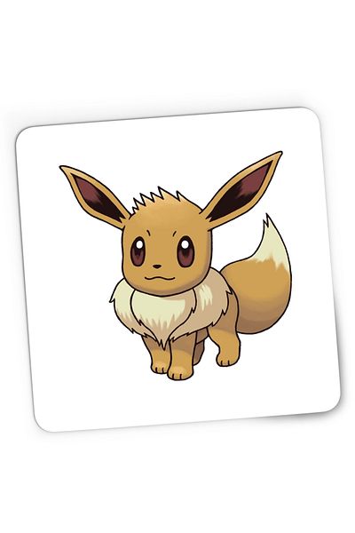 OEM Mousepad Gaming Pokemon Eevee Plus Card Sword, 21x19 cm