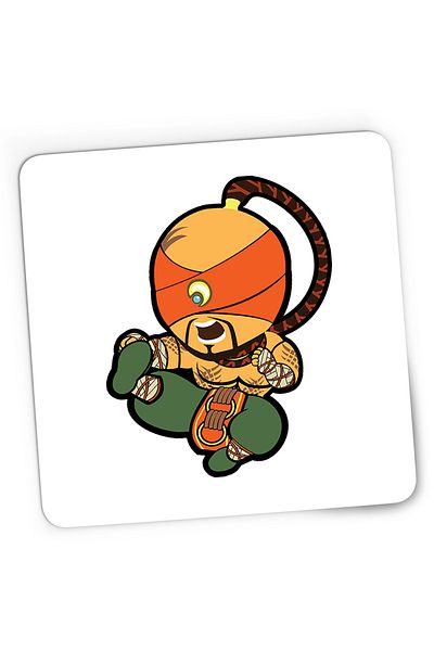 OEM Mousepad Gaming League of Legends Lee Sin LoL Shaolin Chibi, 21x19 cm