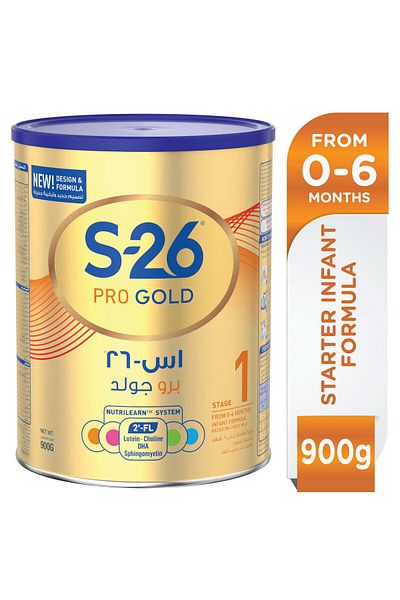 Nestle S 26 GOLD ALPHA STAGE 1 MILK 900G