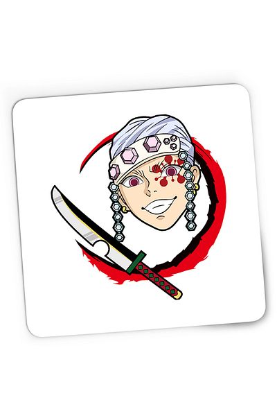 OEM Demon Slayer Tengen Uzui Fortnite Anime Gaming Mousepad, 21x19 cm