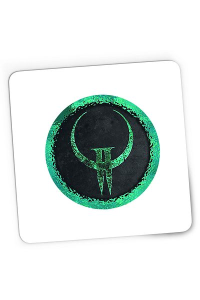 OEM Mousepad Gaming Quake Icon Emblema Logo, 21x19 cm
