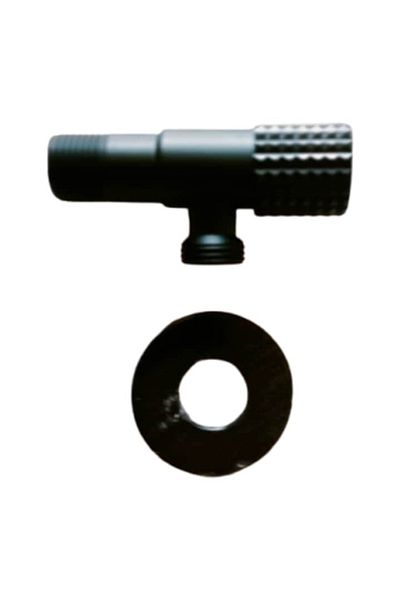 Tempo Angle valve 1/2x3/4, matt black