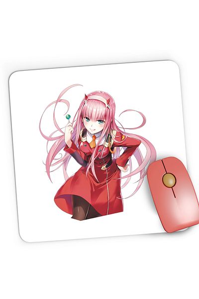OEM Mousepad Gaming Darling in the FranXX Zero Two DarlinFra, 21x19 cm
