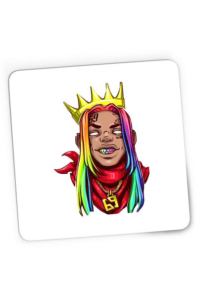 OEM Mousepad Gaming Tekashi69 King 6ix9ine, 21x19 cm