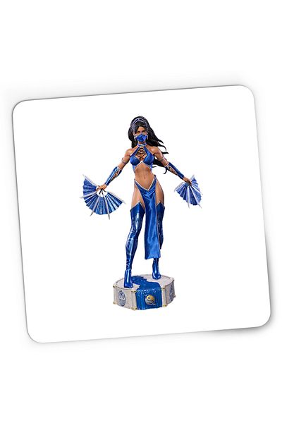 OEM Mousepad Gaming Mortal Kombat Kitana Mileena Evantai Video Player, 21x19 cm