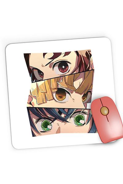OEM Mousepad Gaming Demon Slayer Priviri Gingase Kimetsu no Yaiba, 21x19 cm