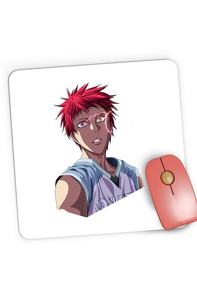 OEM Mousepad Gaming Kuroko no Basket Seijuro Akashi Manga, 21x19 cm
