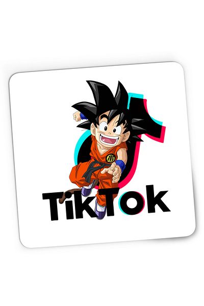 OEM Mousepad Gaming Son Goku Tiktoker Dragon Ball Z Tiktok, 21x19 cm