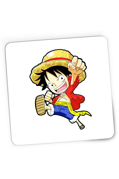 OEM Mousepad Gaming One Piece Monkey Luffy Palarie Paie Pescar, 21x19 cm