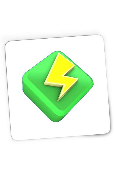 OEM Mousepad Gaming Power Up Brawl Stars, 21x19 cm