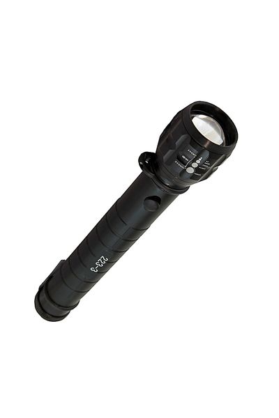 dalimag Lantern with magnifier, compass, aluminum, LED, 500 lm, up to 200m, Dalimag, 31cm