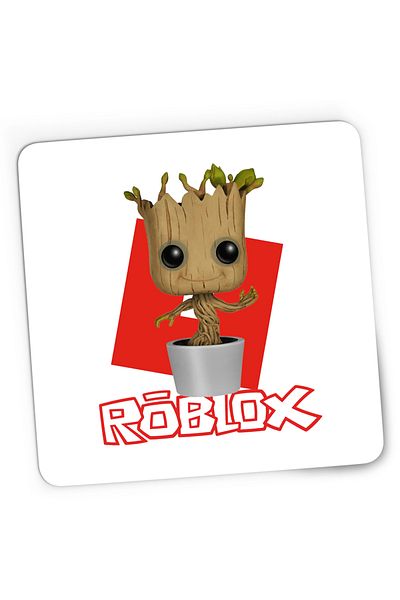 OEM Mousepad Gaming Baby Groot Roblox Cute Tree Love, 21x19 cm