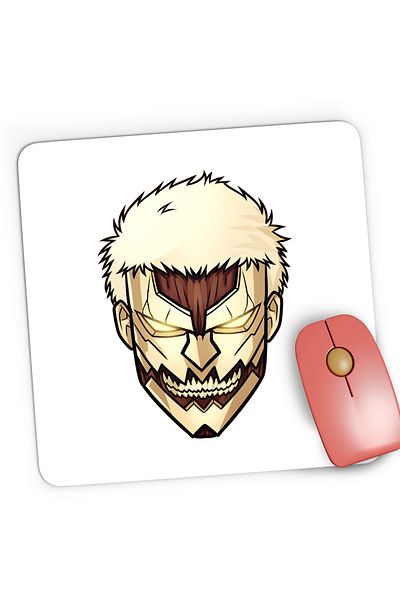 OEM Mousepad Gaming Attack on Titan AOT Anime Manga Fanart, 21x19 cm