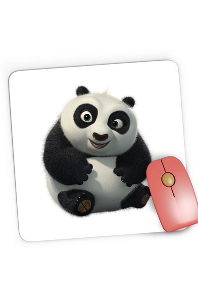OEM Mousepad Gaming Kung Fu Panda Baby Karate Ninja Urs, 21x19 cm