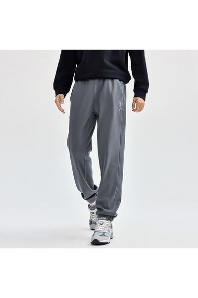 Giordano Men's Bonded Fleece Mid Rise Jogger