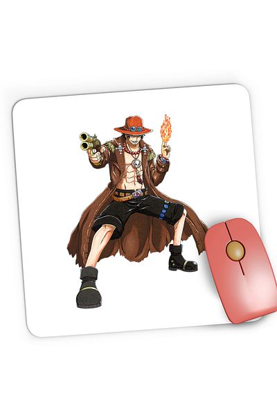 OEM Mousepad Gaming One Piece Portgas D Ace GTA Anime, 21x19 cm