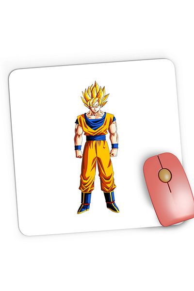 OEM Mousepad Gaming Dragon Ball Z Goku Saiyan Ninja Manga, 21x19 cm