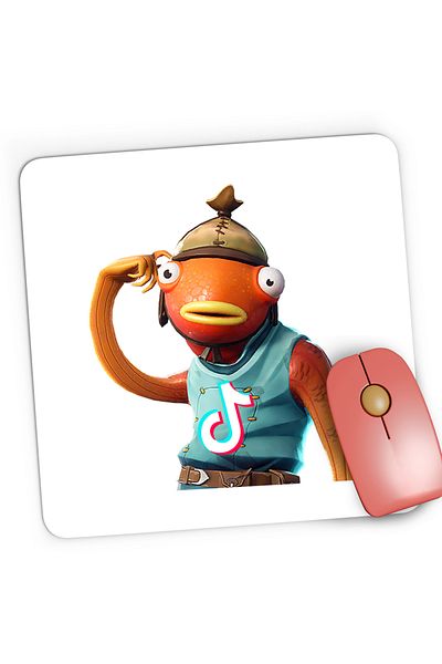 OEM Mousepad Gaming Fishstick Fortnite Tik Tok, 21x19 cm