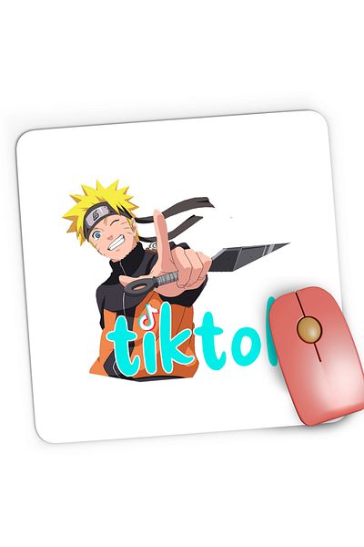 OEM Mousepad Gaming Naruto Tiktok Creator Tik Tok Anime Manga, 21x19 cm