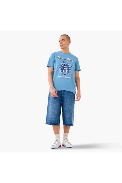 SP Characters Rick and Morty Print Regular Fit T-shirt