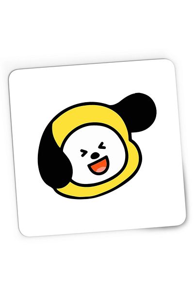 OEM Mousepad Gaming BT21 Chimmy BTS Album K Pop, 21x19 cm