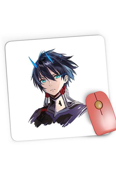 OEM Mousepad Gaming Darling in the FranXX Hiro Pilot, 21x19 cm